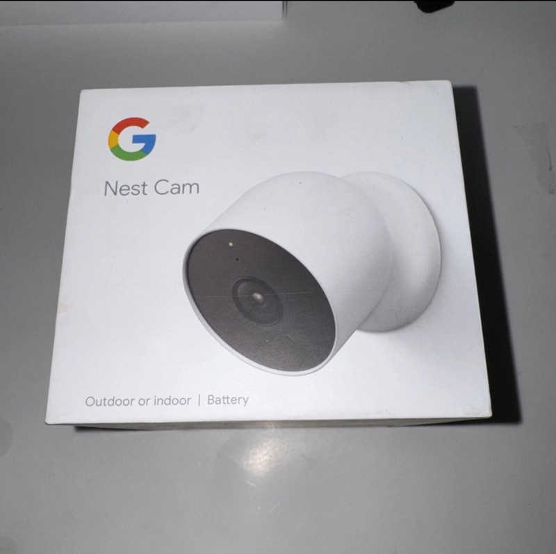 Google Nest Cam Outdoor or Indoor Battery 2nd Generation White