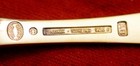 GEORG JENSEN Denmark Sterling Silver Gold Plated ( Oxtongue) Annual Spoon 1992 — photo 7