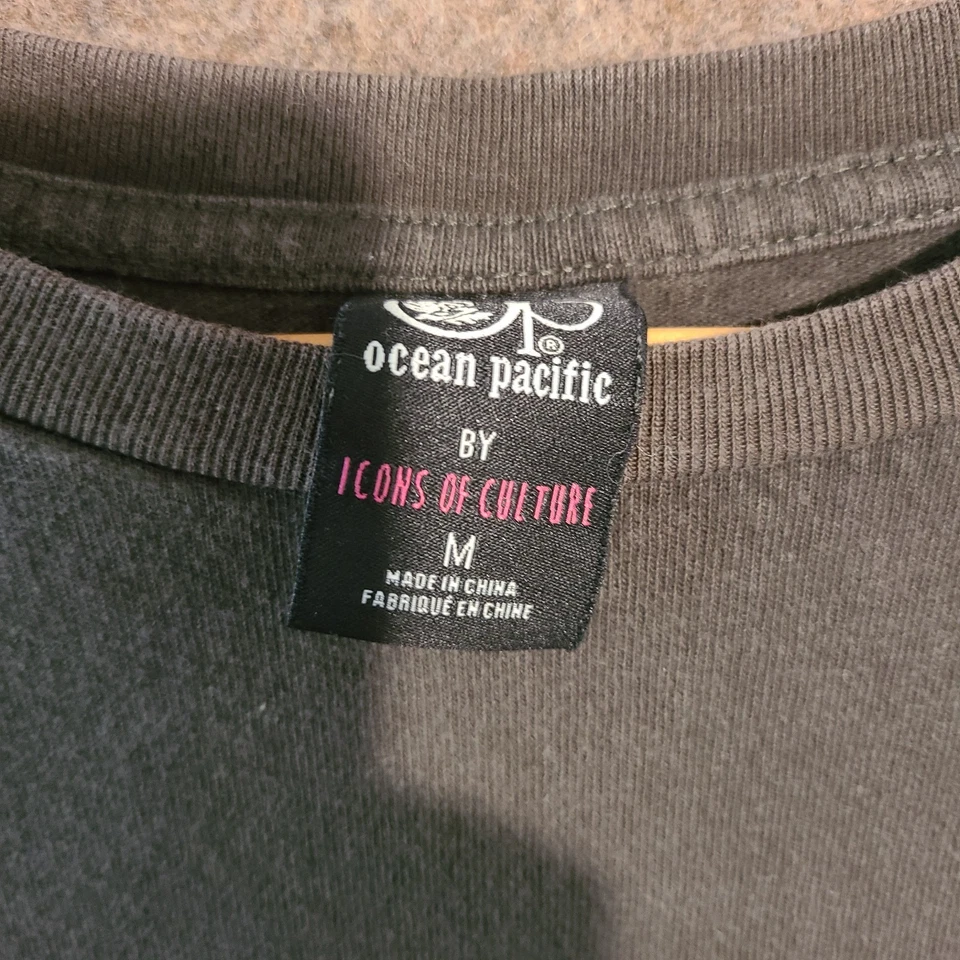 Футболка мужская OP Ocean Pacific Surf средний размер Y2k пляжный серфер фигурист футболка - Изображение 4 из 4