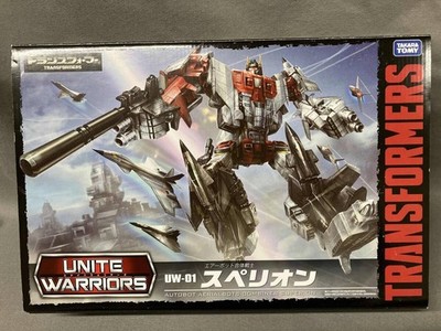 Takara Tomy Transformers Unite Warriors UW-01 Superion Figur Combiner Wars