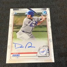 2020 Bowman Chrome Baseball 1st Bowman Prospect Autographs #CPA-DA Drew Avans
