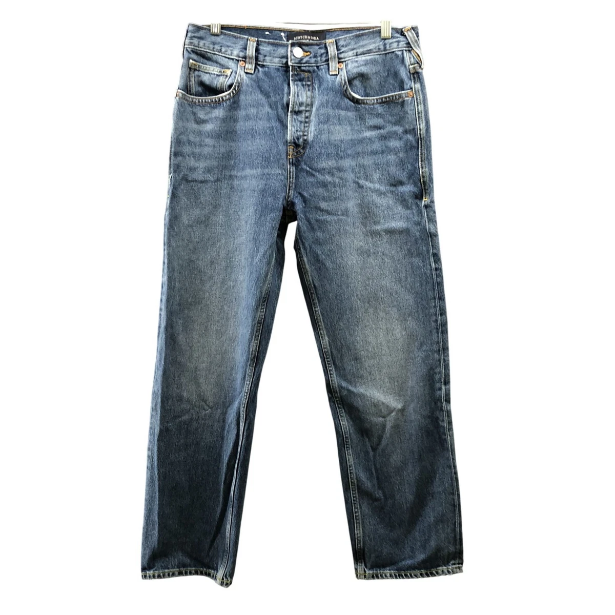 Jean Homme Scotch & Soda - Modèle Amsterdams Blauw - Taille W31/L32 - Coton Délavé Excellent état