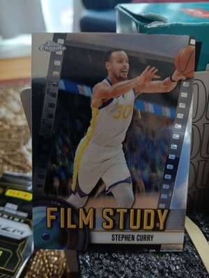 2025 Topps Chrome Film Study Stephen Curry