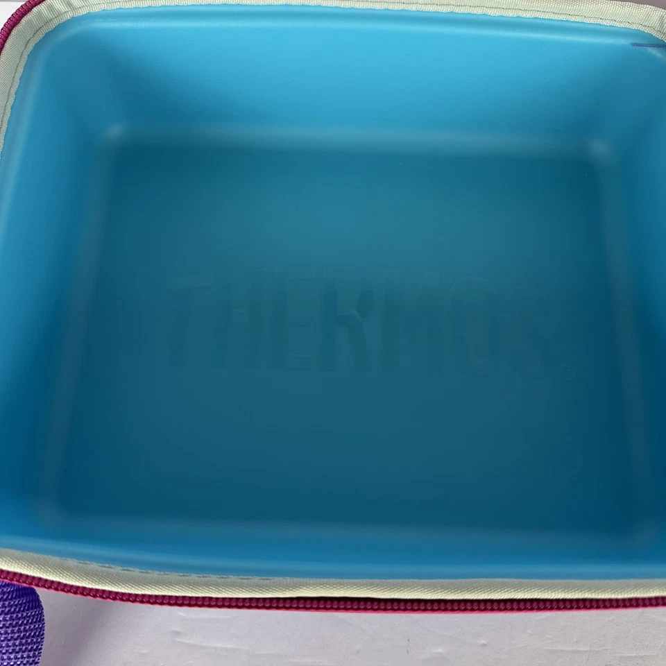 Kit de almuerzo con aislamiento vertical de novedad termo púrpura/rosa Foto 4 de 4