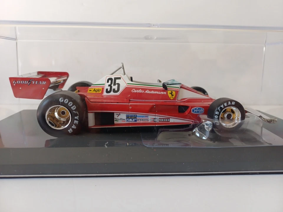 037 1/24 F1 Ferrari 312 T2 Reutemann 1976 Centauria Atlas Panini Salvat Altaya - Bild 3 von 4