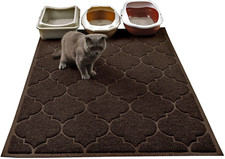 Littletiger Cat Litter Mat, XL Super Size, Phthalate Free, Easy to Clean, 46X35