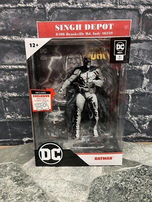 DC Comics Black Adam Comic Book with Batman Action Figure