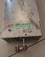 1pcs USED MEAN WELL Switching Power Supply SE-1000-15