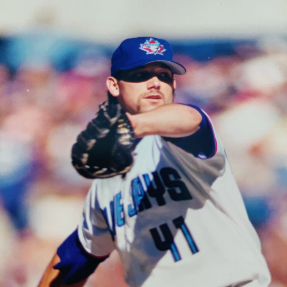 Foto autógrafa autografiada firmada por Pat Hentgen MiLB Toronto Blue Jays #41 Foto 4 de 4