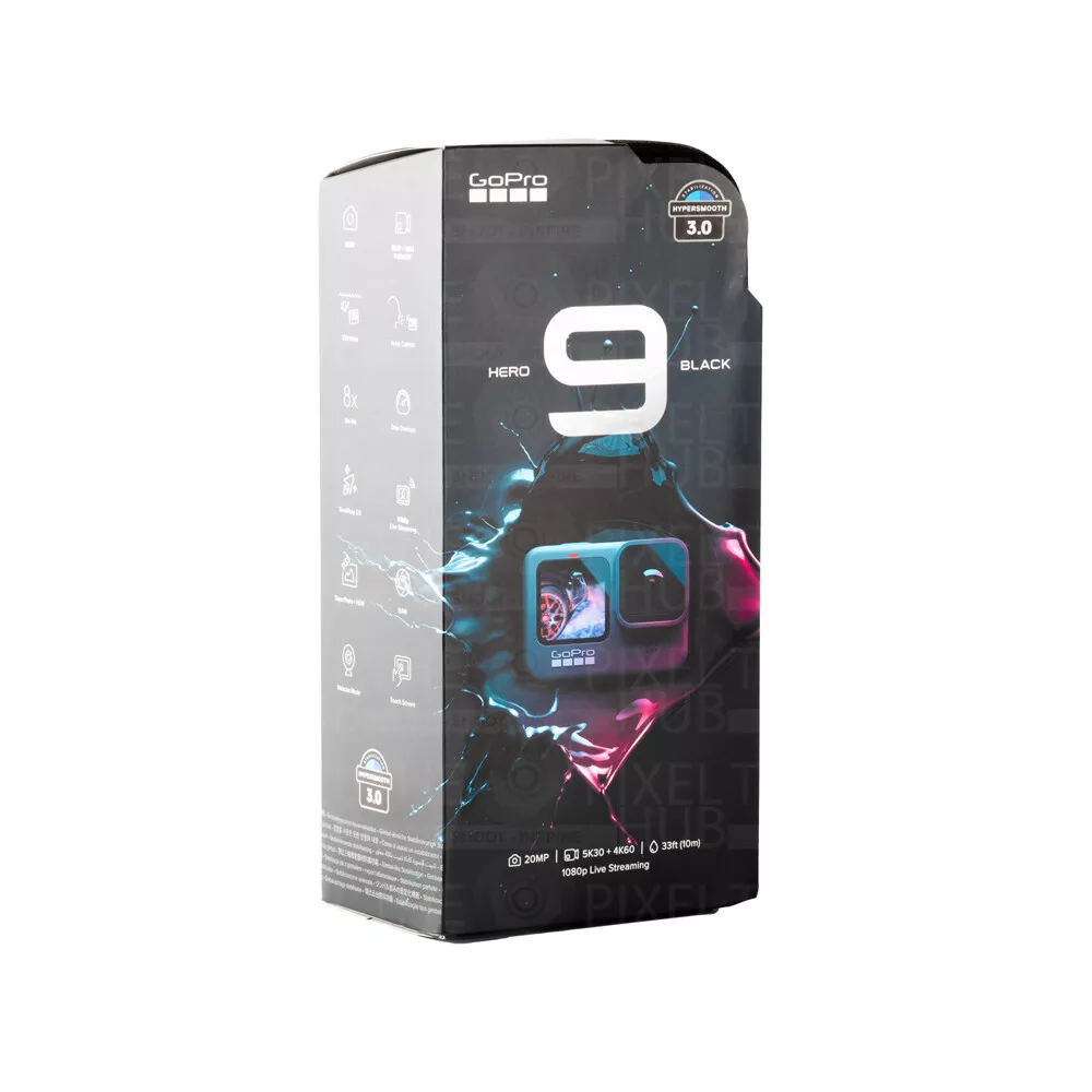 GoPro HERO9 Black Waterproof Action Camera - CHDHX-901-XX