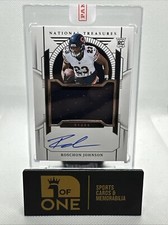 2023 National Treasures - True RPA # 64/99 - Roschon Johnson RC - Bears