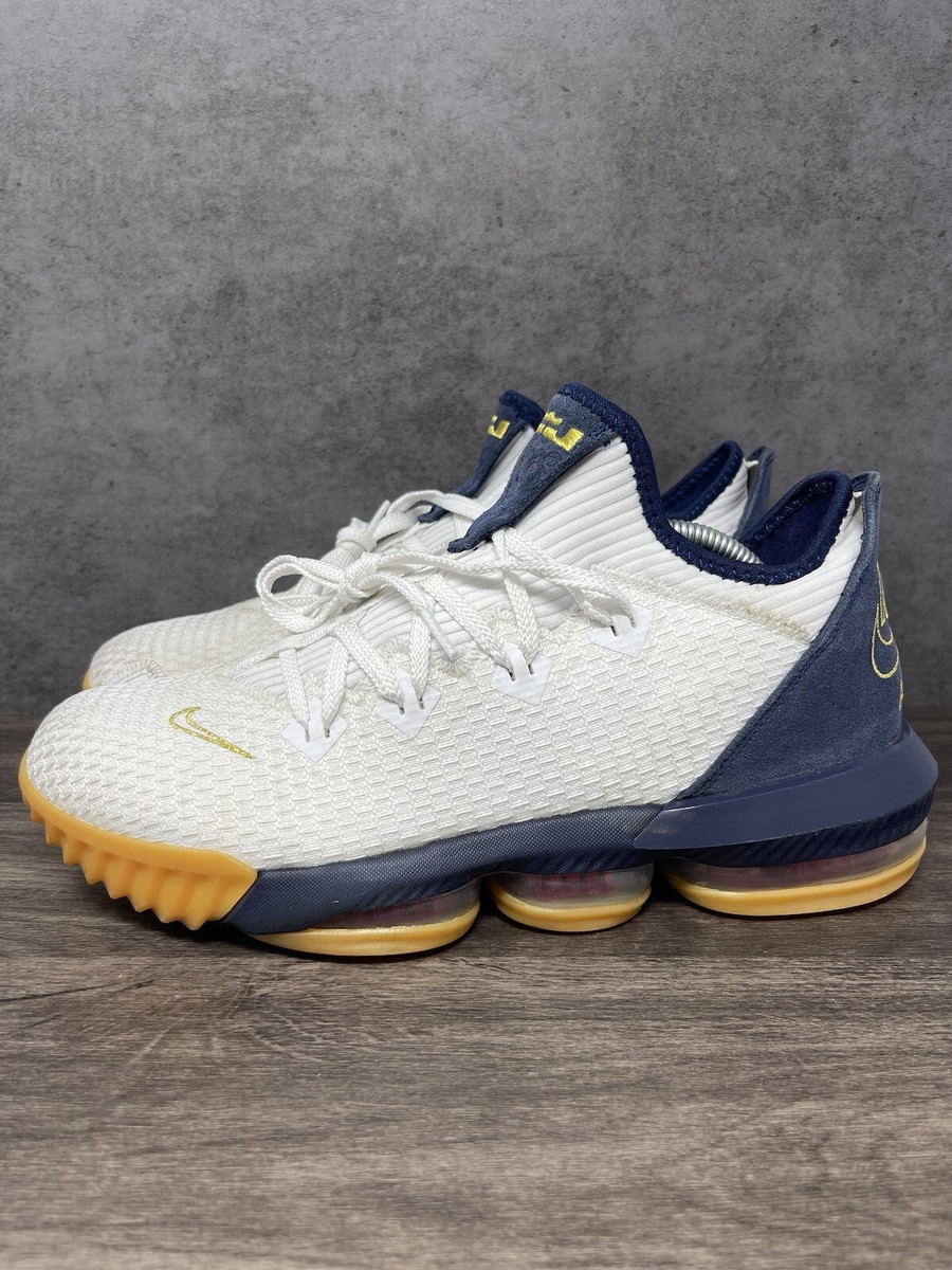 lebron 16 blue and white