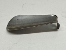 Vintage Metal Shoe Horn with Patina