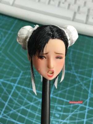 Lady Weird オブジェ OB 1:6 Sexy Girl Crying expression Head Sculpt Fit 12'' PH