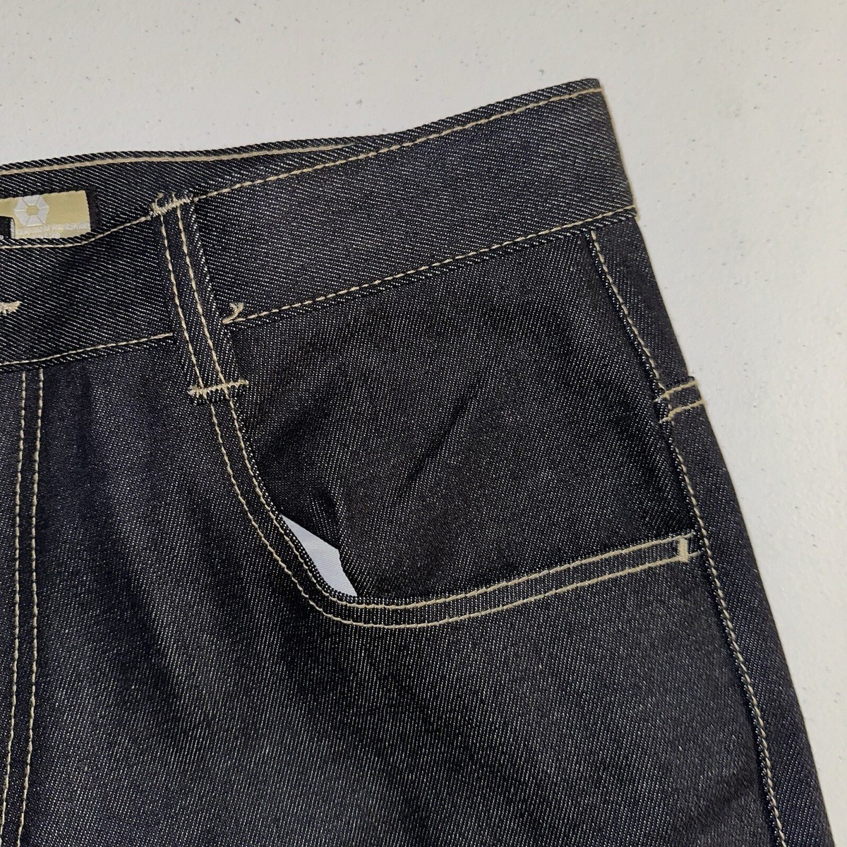 Vintage Y2K SouthPole Jeans Very Baggy Wide Leg Gold Label Dark