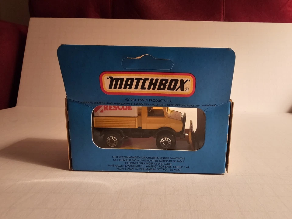 Matchbox Superfast MB 48 Unimog Unopened Box - Image 3 of 4