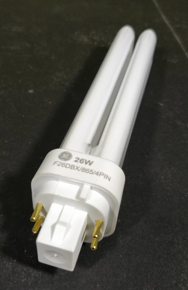 5x GE Biax D 26W CFL Fluorescent Globes Bulbs 6500K Daylight G24q-3 F26DBX/865 - Image 4 of 4