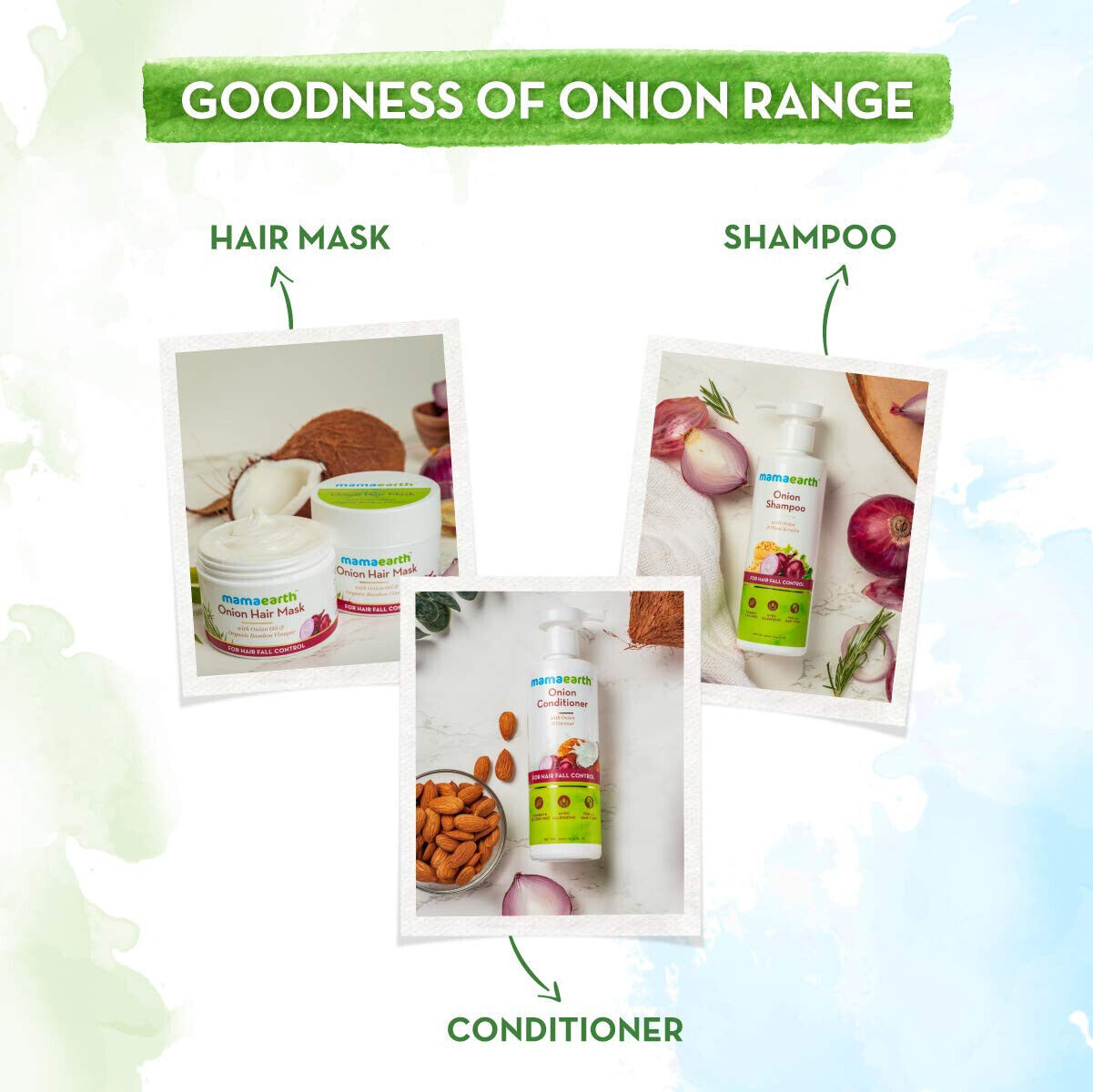 Mamaearth Onion Hair Mask for Hairfall Control with Organic Bamboo
