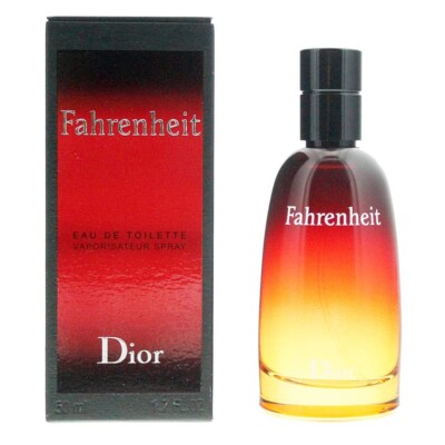 Fahrenheit By Christian Dior 50ML 1.7.Oz Eau De Toilette Spray New Men's