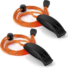 Emergency Whistle Super Loud Safety Whistle with Lanyard Ideal for Kayak