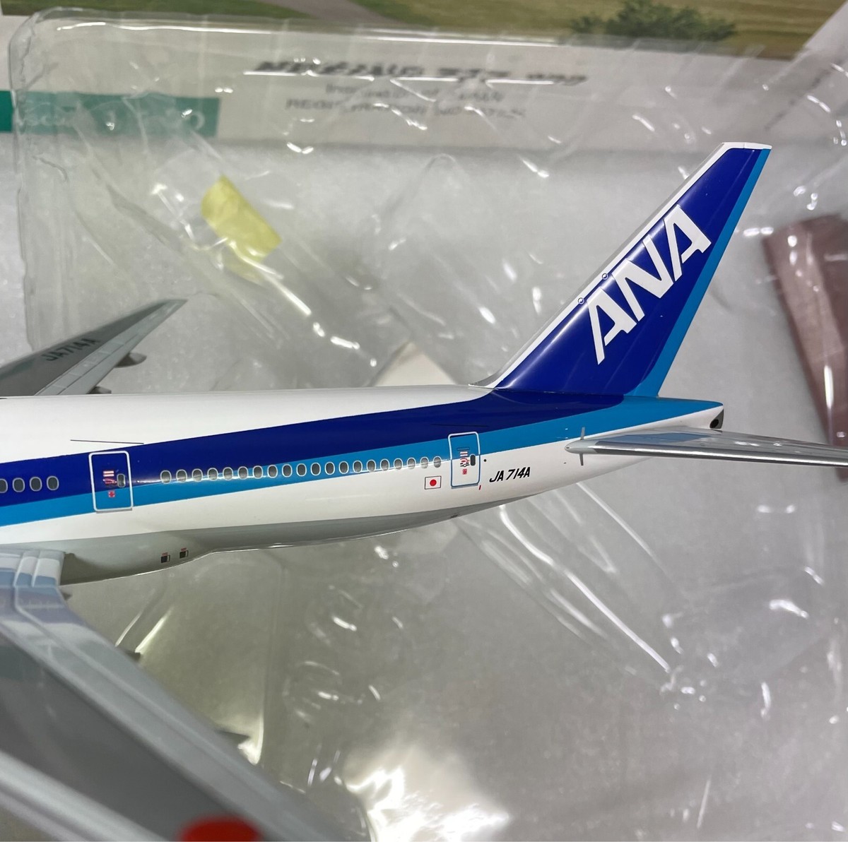 1/200　ANA　B777-200　JA714A Amazon.co.jp: SUPER SOUND Air Fleet ANA BOEING 777-200
