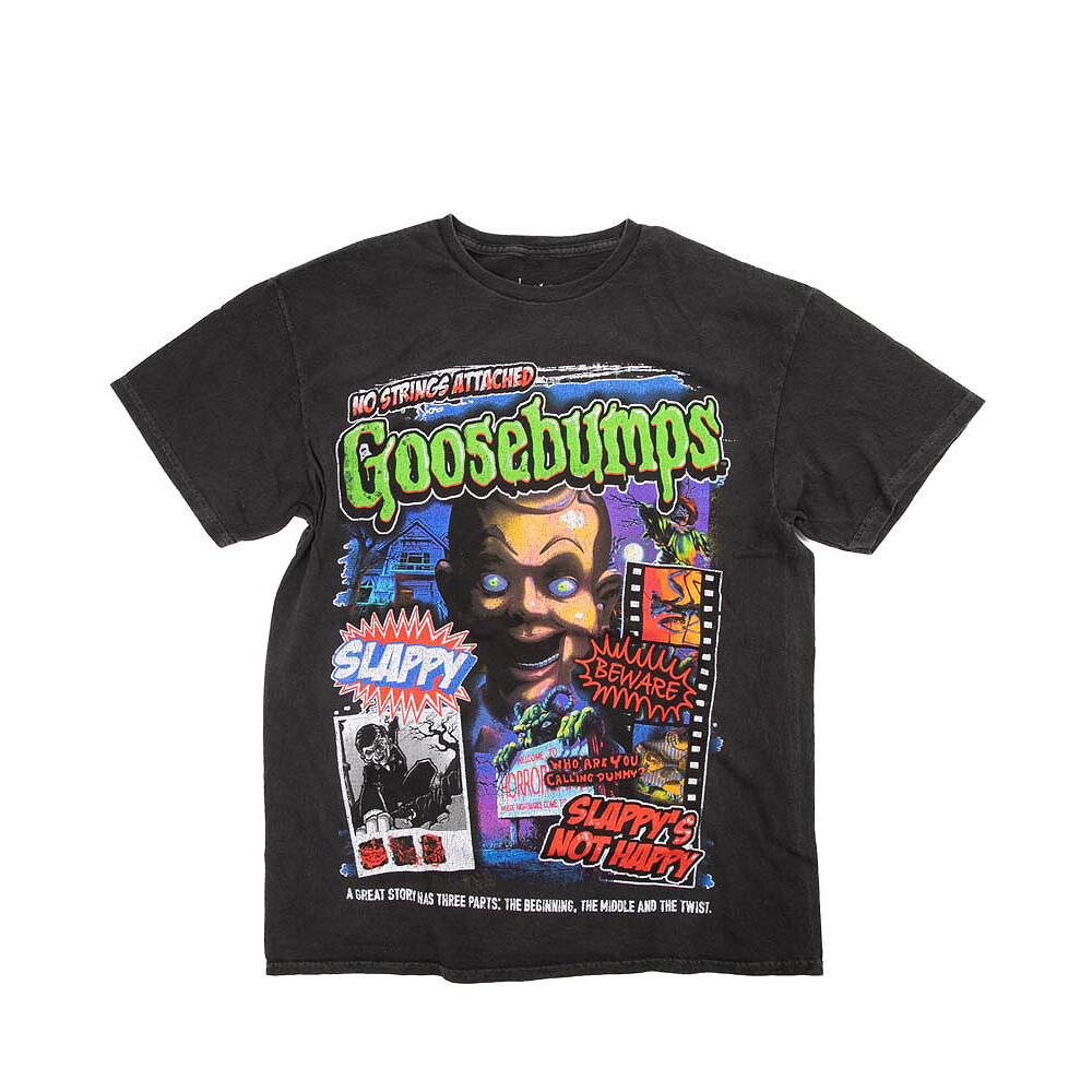 グースバンプ　ティシャツ Goosebumps SLAPPY'S NOT HAPPY The Dummy Tee - New | eBay