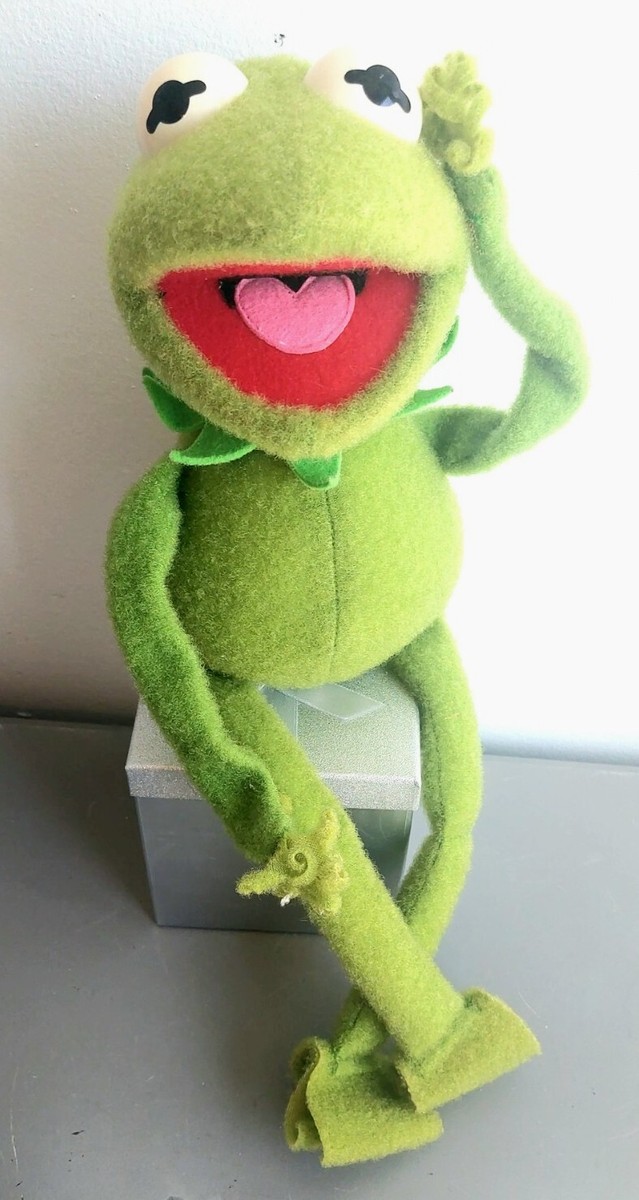 Vintage Kermit The Frog Plush Jim Henson Muppets 18