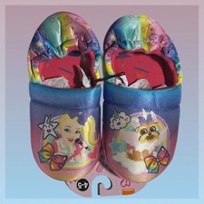Nickelodeon JoJo Siwa Slippers Size 4-5 Children  s Show Pink