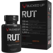 Bucked Up RUT Testosterone Booster 90 Caps ( Black friday Sale ) FREE SHIPPING