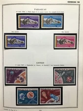 Paraguay Congo Gemini Sputnik Explorer Ranger Lunik Mariner Vostok #SPC2-046