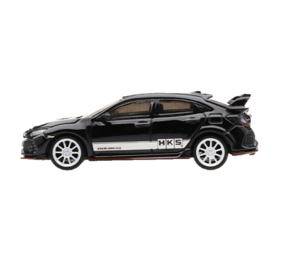 MINI GT 97 Honda Civic Type R FK8 HKS Black 1:64 Scale Model Car