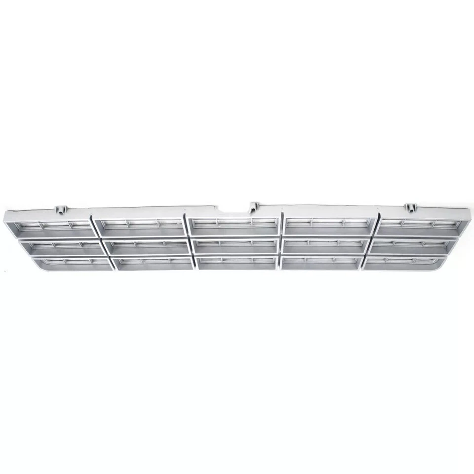 Grille For 1977-1980 Chevrolet C10 C20 C30 K10 K20 K30 Silver Plastic GM1200354 - Image 3 of 4