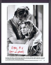 BARBRA STREISAND NICK NOLTE Original 8 x 10 B W PRESS Photo PRINCE OF TIDES VF