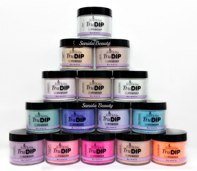 EzFlow TruDIP Colored Acrylic Dip Powder 2oz/56g SERIES 2 - Pick Your Color