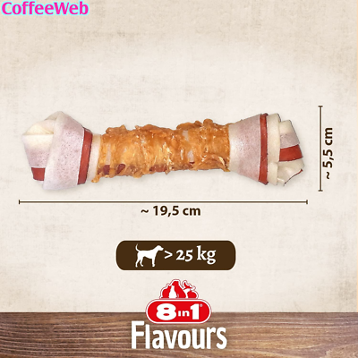 Osso Masticabile Triple Flavour Per Cani - Gusto Manzo, Maiale E Pollo