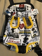 Pet Cat Dog Mickey Mouse Carrier Front Pack Travel Backpack Head Legs Out Small