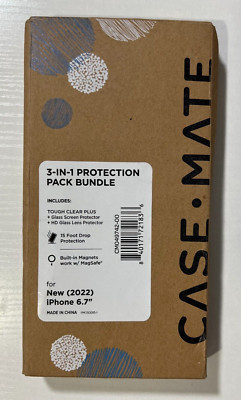 Case Mate 3 in 1 Protection Pack Bundle - NEW