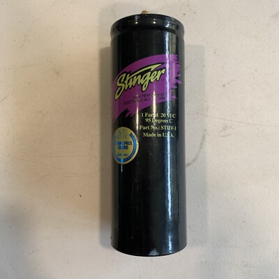 Stinger high performance 1 Farad 20 VDC 10X Power Capacitor Part