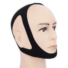 Unisex Stop Snoring Chin Strap Adjustable Snore Belt Anti Apnea Jaw Solution 