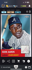 Topps Bunt Digital HANK AARON Shop🌟2015-2023🌟Awards🌟15+ Cards Under 50cc
