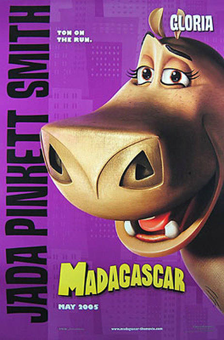 Madagascar (Double Sided Advance Gloria) Original Movie Poster