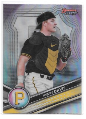 Henry Davis (Pirates) Top Prospects Refractor Bowman's Best Baseball 2022