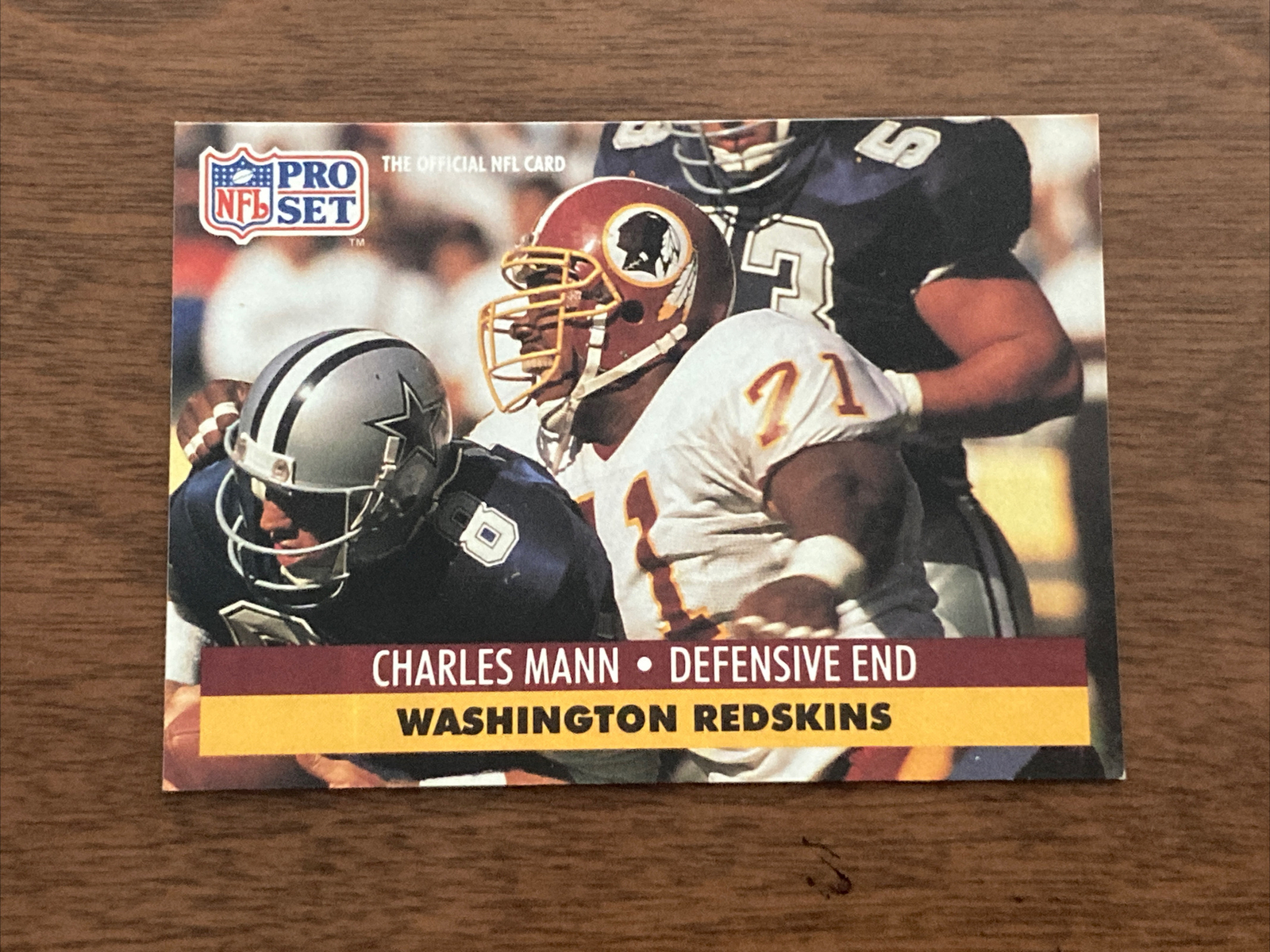 1991 Pro Set Football Card #680 Charles Mann