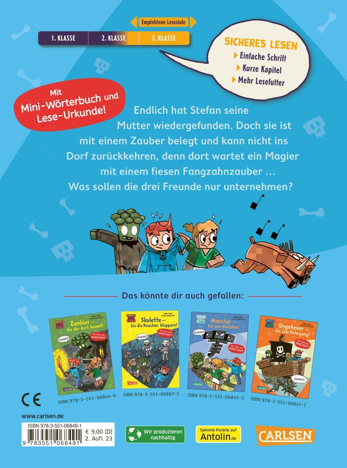 Thumbnail - Minecraft 6: Geister - Bis Das Schwein Pfeift Heiko Wolz Buch 80 S.