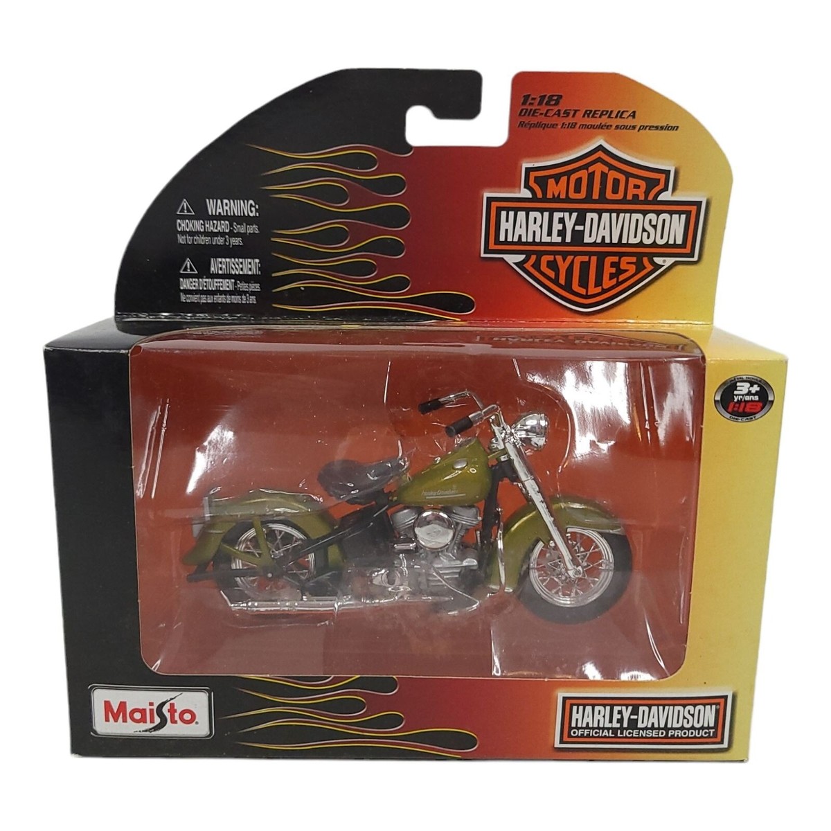 2011 Maisto Harley Davidson Motorcycles 1953 74FL Hydra Glide 1:18