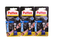 Pattex Pattex Sekundenkleber Extra Stark- Schnellkleber Ultra Gel 3 X 3G