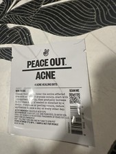 Peace out 4 pcs acne healing dots new