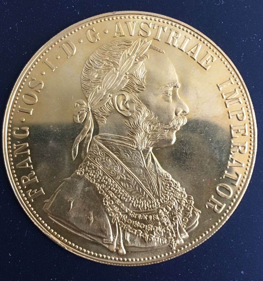 FRANC.IOS.I.D.G.AVSTRIAE IMPERRATOR 13.9 GR 1915 Gold Coin | eBay