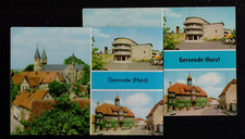 DDR-Ansichtskarte aus Gernrode von 1966 mit geänderter Schrift von 1972 gelaufen