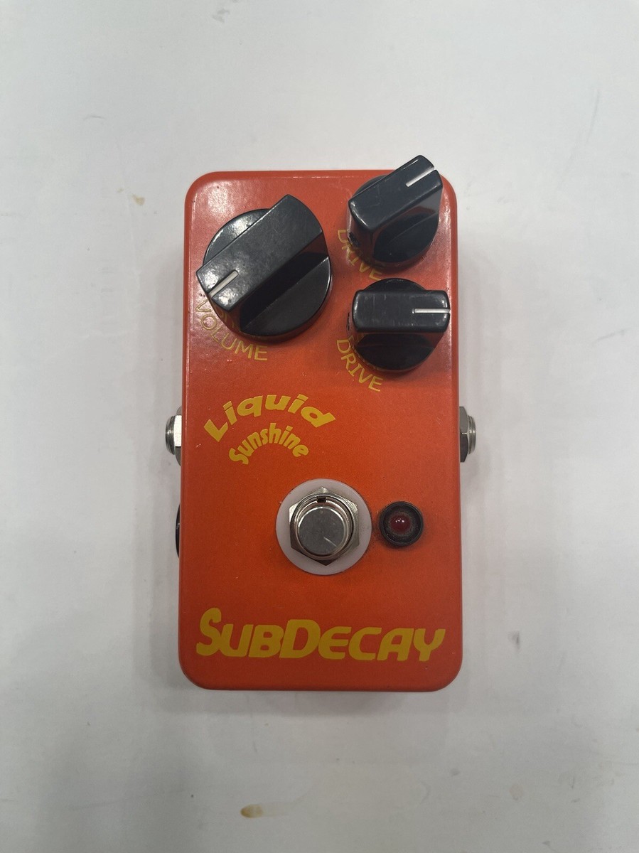 ギター Subdecay Liquid Sunshine Overdrive Subdecay Liquid Sunshine Overdrive